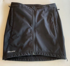 Minifalda polar SPORTHILL Softshell para mujer talla M negra cremalleras laterales 2 bolsillos - Imagen 1 de 8