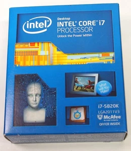 Intel Core i7 5820K / 3.3 GHz Processor, New, CPU, Socket LGA2011 - Picture 1 of 5
