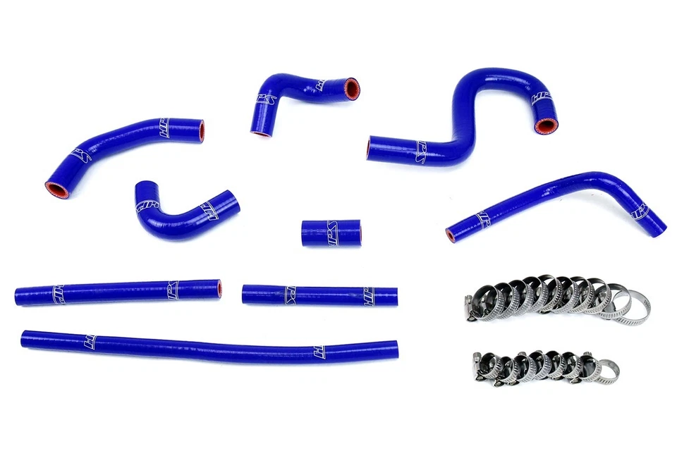 HPS Blue Silicone Heater Hose Kit For 96-02 Toyota 4Runner with rear heater - Image 1 of 1