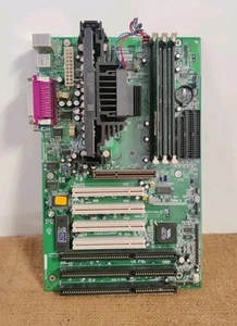 Computer Vintage Motherboard Socket Slot1 P6I440B P6V693A/A6-133 ISA +Pentium ✅ - Photo 1/6