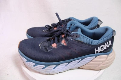 Hoka One One Gaviota 3 Womens Sz 9.5B Wide Running Shoes Blue Pink  Sneaker - Image 1 of 4