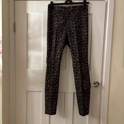 Black & Brown Animal Print Leggings From H&M In Size 10, Tried On But Not Worn - Image 1 of 4