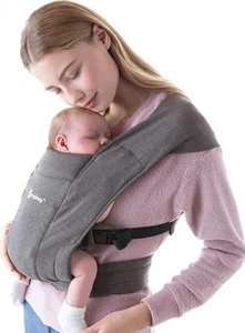 Ergobaby Embrace Cozy Babytrage für Neugeborene (7-25 Pfund) grau - Bild 1 von 1