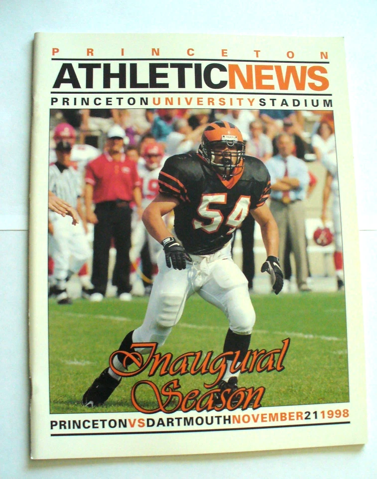 NCAA - Princeton University Tigers Football GameDay Program 11/21/98 - EXCELLENT - Image 1 of 1