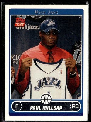 Paul Millsap 2006-07 Topps #253 Rookie Utah Jazz - Image 1 of 2