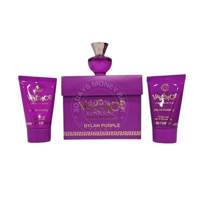 Dylan Purple Pour Femme 3 piezas mini juego de regalo Splash de Versace Foto 1 de 4