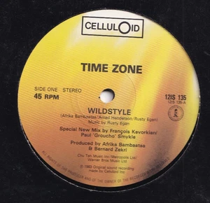 HIP HOP -- TIME ZONE -- WILDSTYLE -- UK 12 - Picture 1 of 2