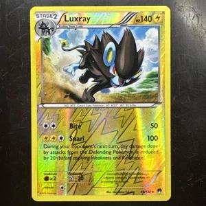 Juego de cartas coleccionables Pokémon Luxray BREAKPpoint 46/122 holograma inverso raro - Imagen 1 de 3