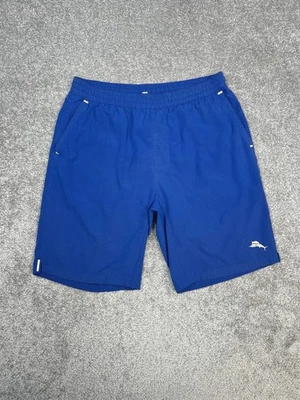 Baúl de baño Tommy Bahama Island Zone voleibol para hombre medio azul elástico ropa de playa Foto 1 de 4