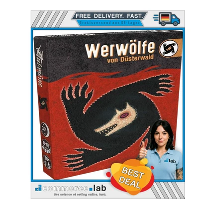 Zygomatic Asmodee, Werwölfe von Düsterwald, Grundspiel, Partyspiel, Deduktion...