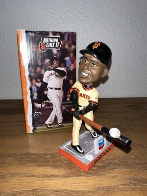 2025 Barry Bonds HR 本垒打科幻巨人摇头公仔旧金山 SGA 全新 原始 — 第 1/3 张图片