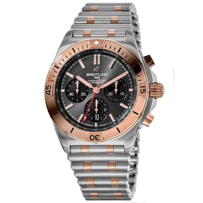 Nuevo reloj Breitling Chronomat B01 42 cronógrafo esfera gris para hombre UB0134101B1U1 Foto 1 de 4