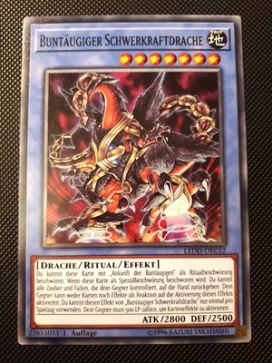 Yu-Gi-Oh! Buntäugiger Schwerkraftdrache, LEDD-DEC12, Common, 1. Auflage, NM - Bild 1 von 2