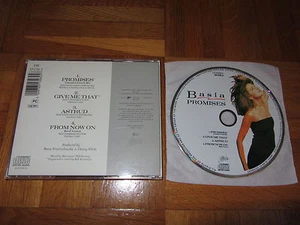 BASIA Promises 1987 W. GERMANY Picture Disc CD single phil harding mix 80s - Imagen 1 de 2