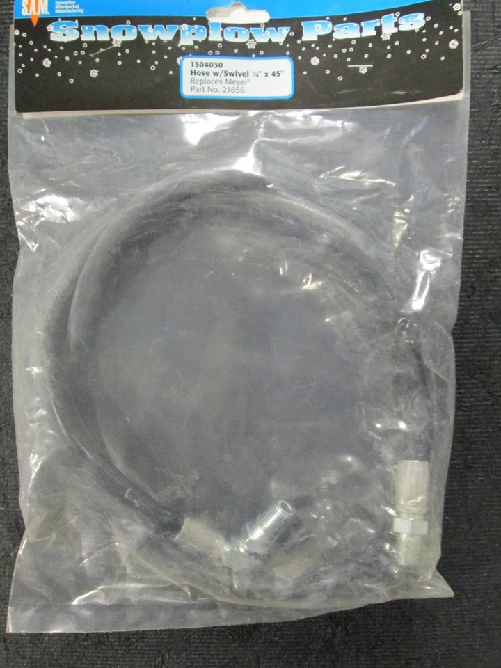 Meyer 1304030 hose with swivel 1/4"x45" 21856 - Image 1 of 1