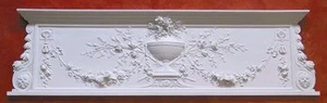 BASSORILIEVO IN GESSO BIANCO PB 009 45x158 cm. ARREDO INTERNI - Foto 1 di 1