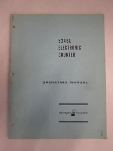 HP 5246L Elektronischer Zähler Bedienungsanleitung, gebraucht - Bild 1 von 3