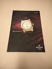 Rolex Cellini Modello Cestello  Oro Rosa  18 Ct  Watch Orologio Ad Pubblicita