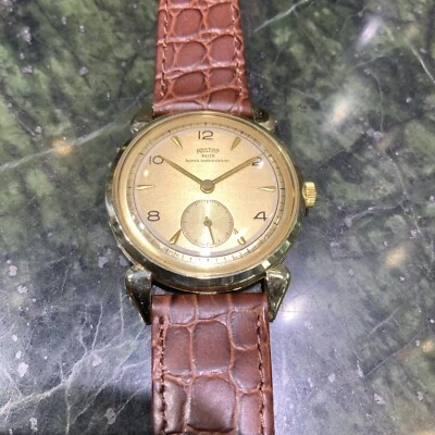 Armbanduhr ARCTOS Gelbgold 14kt. Handaufzug 1950 - Bild 1 von 4