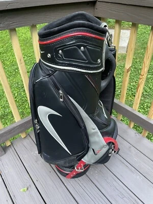 Nike Staff Golf Bag 6-way with Nike Golf Bag Tag - Image 1 of 4