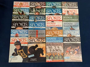Sports Illustrated Magazine 1955 - 1956 Lot Of 24 Issues - Picture 1 of 23