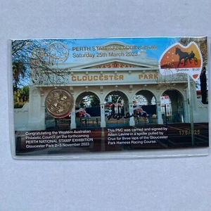 2023 Perth Stamp and Coin Show Gloucester Park Adam Levine PNC 2022 $1 Crux Coin - Picture 1 of 4