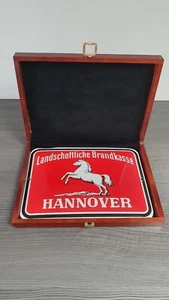 Emailleschild Versicherungen Landschaftliche Brandkasse Hannover, neu. - Bild 1 von 4