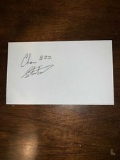 CHACE STANBACK - BASKETBALL - AUTOGRAPH SIGNED - INDEX CARD -AUTHENTIC - C50