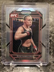 Rose Namajunas 2023 SILVER Prizm Strawweight UFC #136