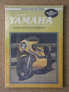 BRAND NEW! 1965-78 YAMAHA 250-400cc 2-STROKES CLYMER MOTORCYCLE SERVICE MANUAL! - Bild 1 von 2