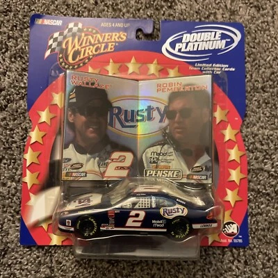 2001 Winner's Circle Double Platinum Rusty Wallace #2 / Robin Pemberton 1:43 - Image 1 of 4