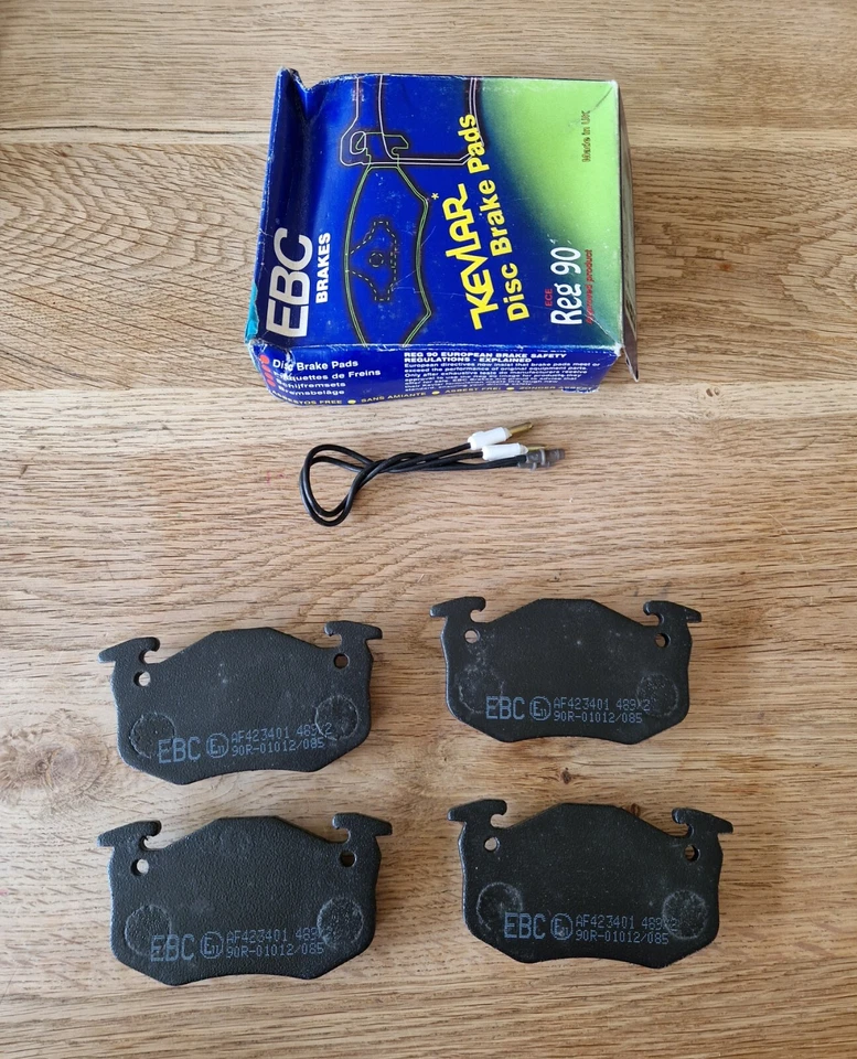Juego de pastillas de freno para RENAULT 5 EBC DP489/2 Foto 1 de 4