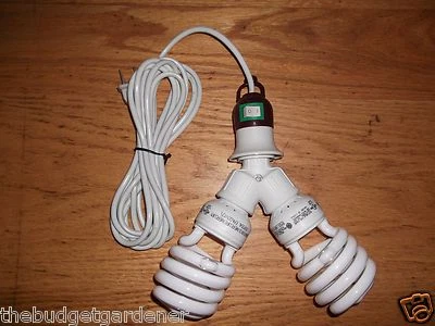 200 瓦生长灯套件/套装,带口袋和绳子-用于遮光和开花! — 第 1/2 张图片