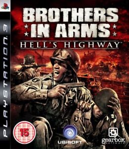 Brothers in Arms Hell's Highway PS3 Krieg/Battlefield Disc nur