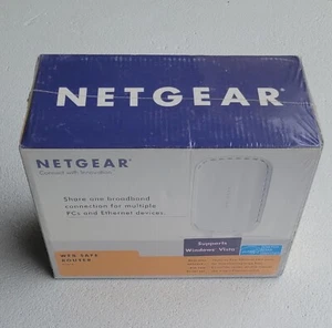 Netgear Web Safe Router RP614NA/ Double Fire Wall 4-Port, 100 Mbps New Sealed. - Picture 1 of 9