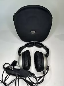 Lightspeed Zulu ANR Aviation Headset Bluetooth w/ Case Untested See Desc. Photos - Picture 1 of 12