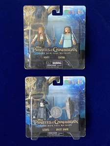 NEW Mini Mates - Pirates of the Caribbean Figurines (Lot of 2 packs) TRU - Picture 1 of 4