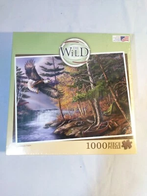Boundary Eagle The Wild 1000 Piece Jigsaw Puzzle Great American Puzzle Factory  - Image 1 of 3