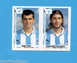 PANINI CALCIATORI 2000/2001- Figurina n.531- TISCI+PALUMBO - PESCARA -NEW - Foto 1 di 1