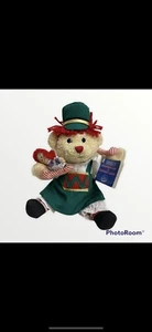 Vintage DAKIN Raggedy Ann And Andy Christmas Bear - Picture 1 of 2