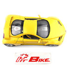Burago Used 1/18 Scale Model Car Prima Giugiaro Design 2002 Yellow Made in Italy