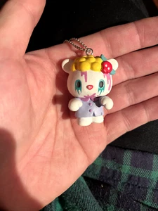 Mini Figura Portachiavi Takara Tomy Arts x Sanrio Fifi Zombie Clown Halloween - Foto 1 di 2