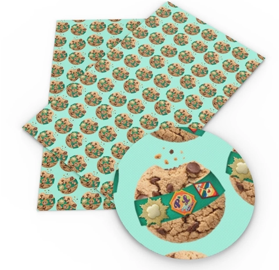 SÁBANA IMITACIÓN CUERO 8" X 12" 1103977 Girl Scouts TEXTURA LITCHI Foto 1 de 1