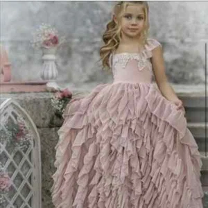 Dollcake Pink Lemonade Dress Frock Special Birthday Party Holiday sz 5 - Picture 1 of 3