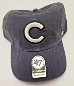 Chicago Cubs MLB '47 Gray Clean Up Adjustable Hat - Picture 1 of 4