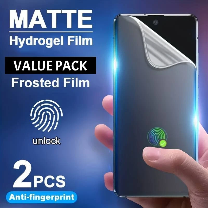2 x Matte TPU Hydrogel Screen Protector For Google Pixel 9a - Image 1 of 4