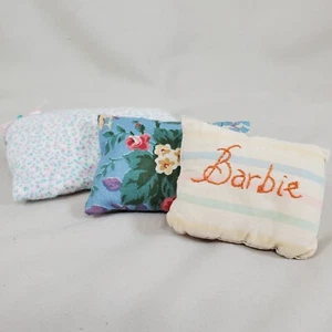 Barbie Kissen Konvolut Handarbeit bestickt - Bild 1 von 1