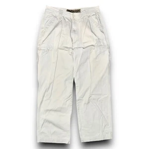 NESI AG Cargo Pant Men 36 (Fits 34x31) Vintage 90s Y2K Baggy Loose 10” Wide-Leg - Picture 1 of 4