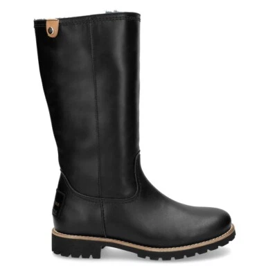 Panama Jack Bambina Igloo Travelling Boot Stiefel Stiefelette Lammfell schwarz