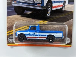 1962 Nissan Junior - 2021 Matchbox Truck Series - Blue, Walmart exclusive - Picture 1 of 3